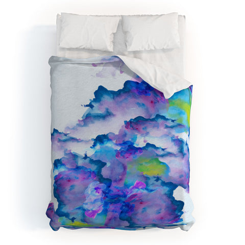 Viviana Gonzalez Watercolor love 2 Duvet Cover