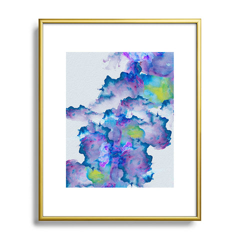 Viviana Gonzalez Watercolor love 2 Metal Framed Art Print