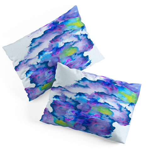 Viviana Gonzalez Watercolor love 2 Pillow Shams
