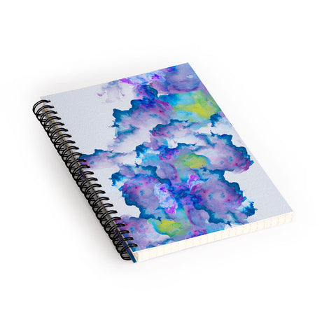 Viviana Gonzalez Watercolor love 2 Spiral Notebook