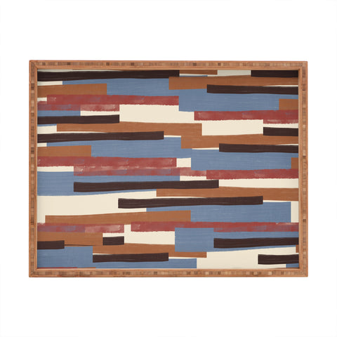 Viviana Gonzalez Western desert vibes 1 Rectangular Tray