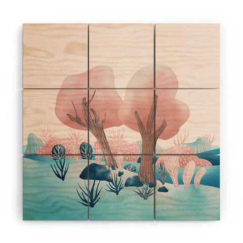 Viviana Gonzalez Winter landscapes 1 Wood Wall Mural