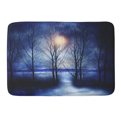Viviana Gonzalez Winter Sonata Memory Foam Bath Mat