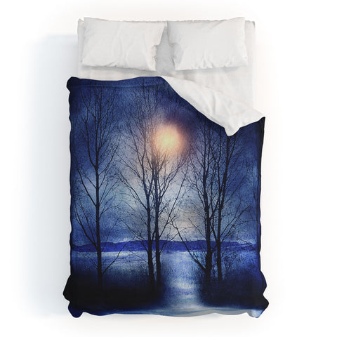 Viviana Gonzalez Winter Sonata Duvet Cover