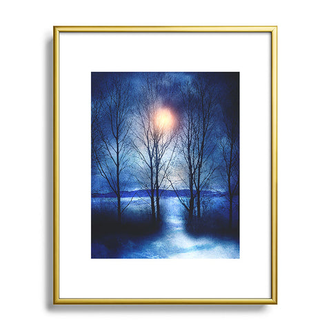 Viviana Gonzalez Winter Sonata Metal Framed Art Print