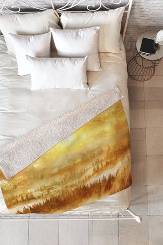 Viviana Gonzalez Wish You Were Here Chapter II Fleece Throw Blanket