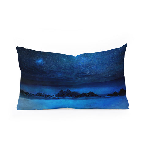 Viviana Gonzalez Wish You Were Here I Oblong Throw Pillow