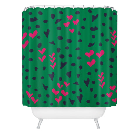 Vy La Animal Love Shower Curtain