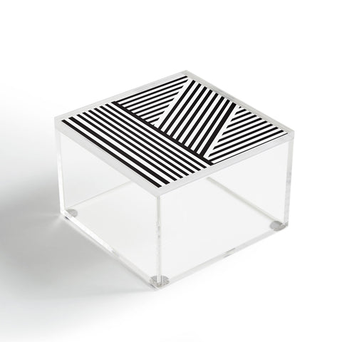 Vy La Black and White Everything Nice Acrylic Box