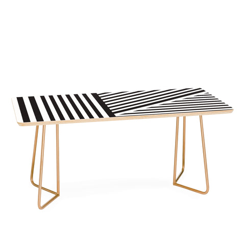 Vy La Black and White Everything Nice Coffee Table