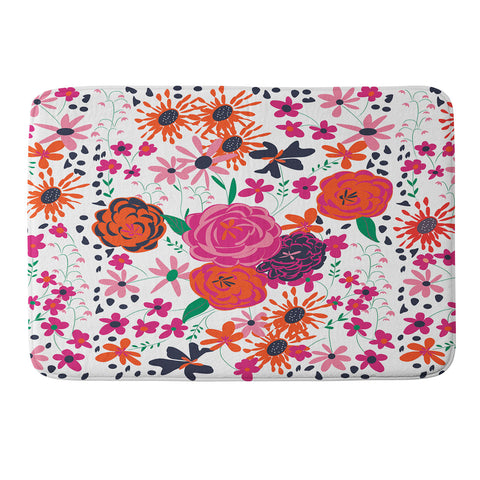 Vy La Bloomimg Love 1 Memory Foam Bath Mat
