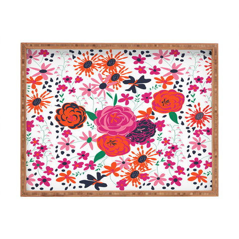 Vy La Bloomimg Love 1 Rectangular Tray