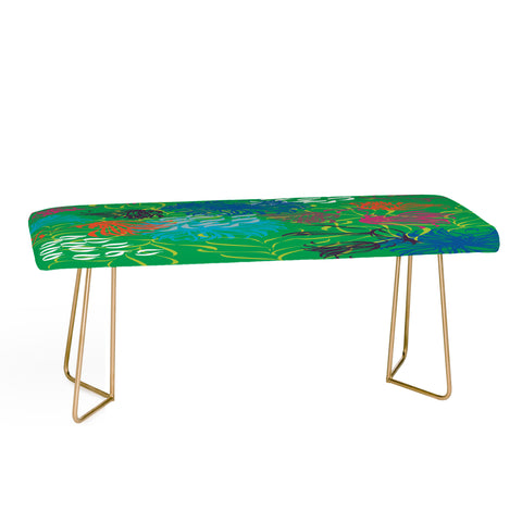 Vy La Bold Breezy Green Bench
