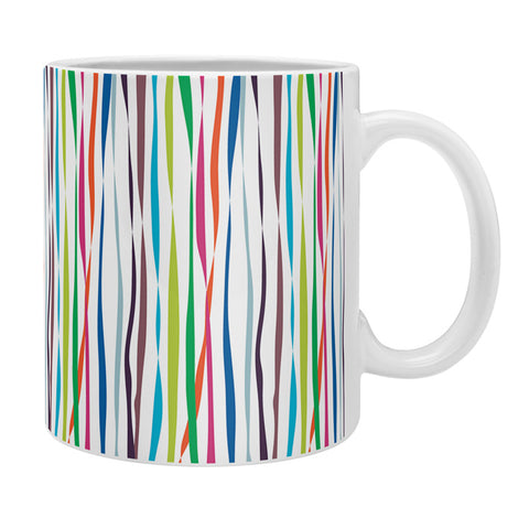 Vy La Bold Breezy Ribbons Coffee Mug