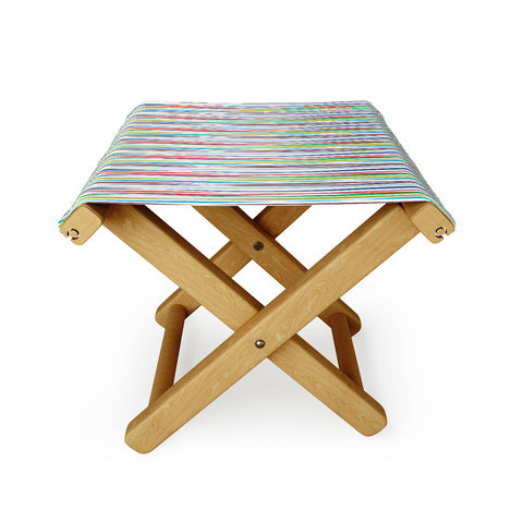 Vy La Bold Breezy Ribbons Folding Stool