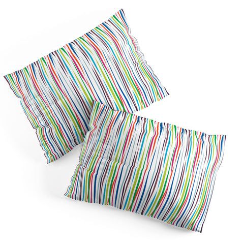 Vy La Bold Breezy Ribbons Pillow Shams