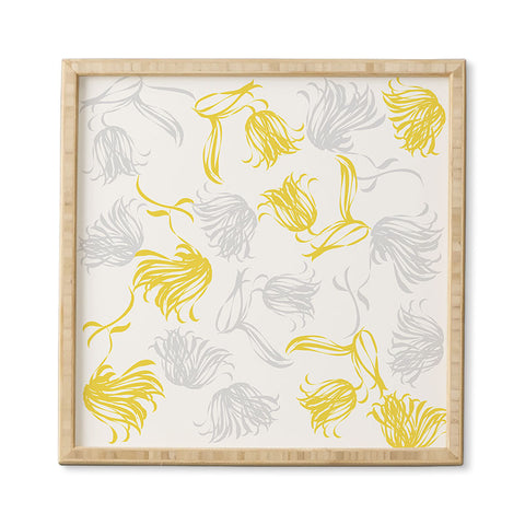 Vy La Bright Breezy Tulips Framed Wall Art