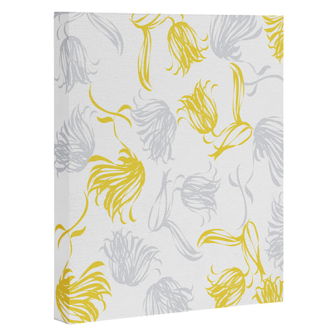 Vy La Bright Breezy Tulips Art Canvas