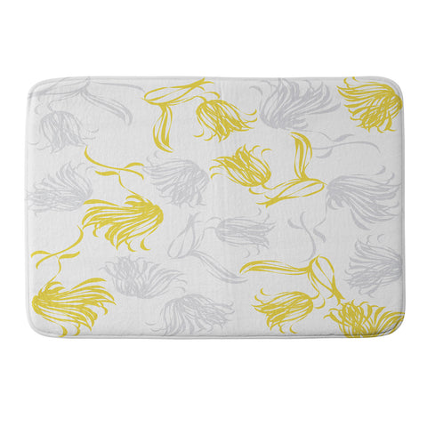 Vy La Bright Breezy Tulips Memory Foam Bath Mat