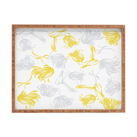 Vy La Bright Breezy Tulips Rectangular Tray