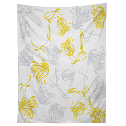 Vy La Bright Breezy Tulips Tapestry