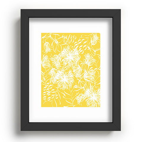 Vy La Bright Breezy Yellow Recessed Framing Rectangle