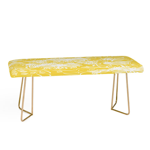 Vy La Bright Breezy Yellow Bench