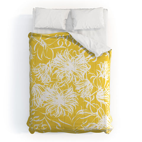 Vy La Bright Breezy Yellow Comforter