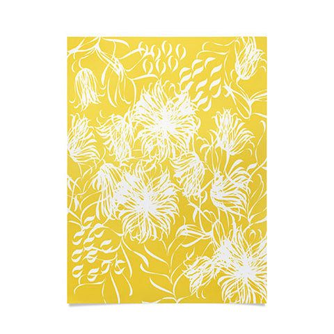 Vy La Bright Breezy Yellow Poster