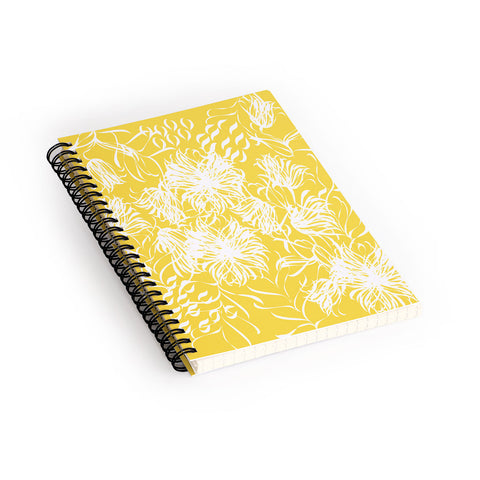 Vy La Bright Breezy Yellow Spiral Notebook