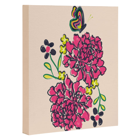 Vy La Budding Love Art Canvas