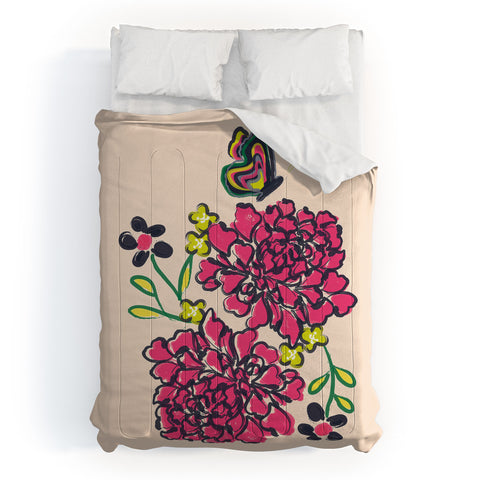 Vy La Budding Love Comforter