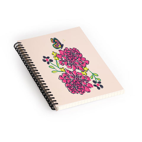 Vy La Budding Love Spiral Notebook