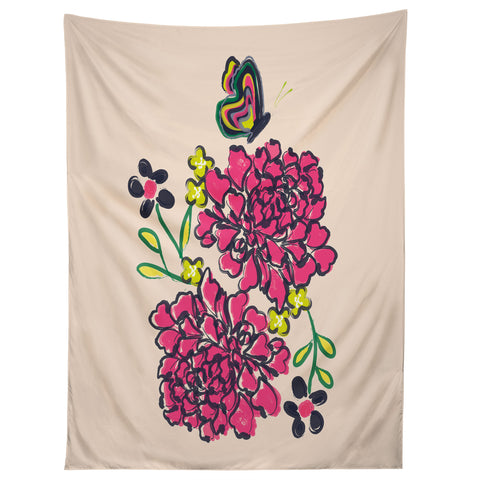 Vy La Budding Love Tapestry