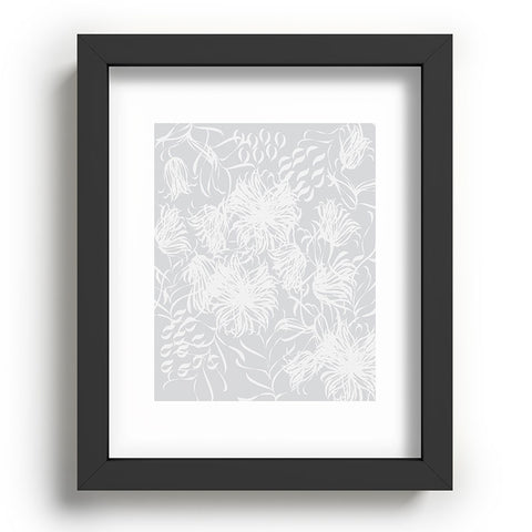 Vy La Calm Breezy Grey Recessed Framing Rectangle