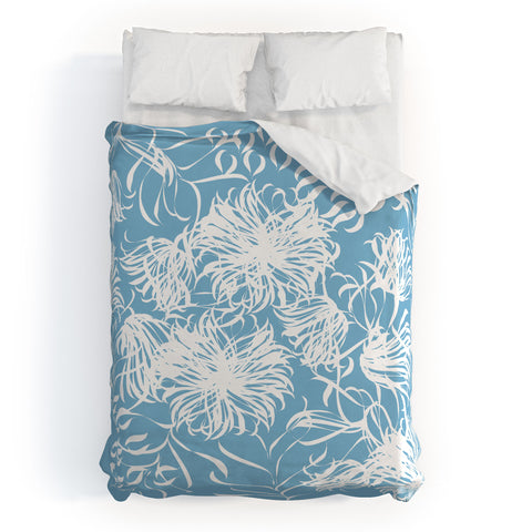 Vy La Cool Breezy Blue Duvet Cover