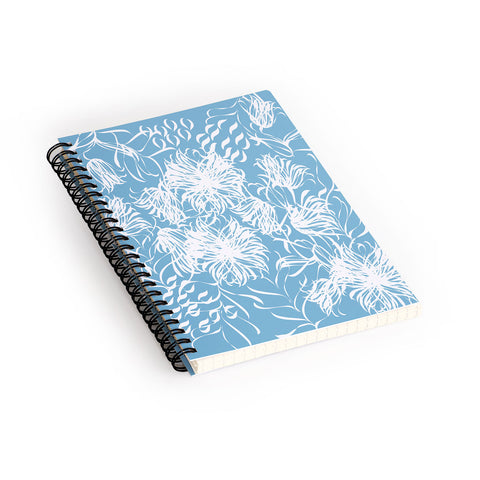 Vy La Cool Breezy Blue Spiral Notebook
