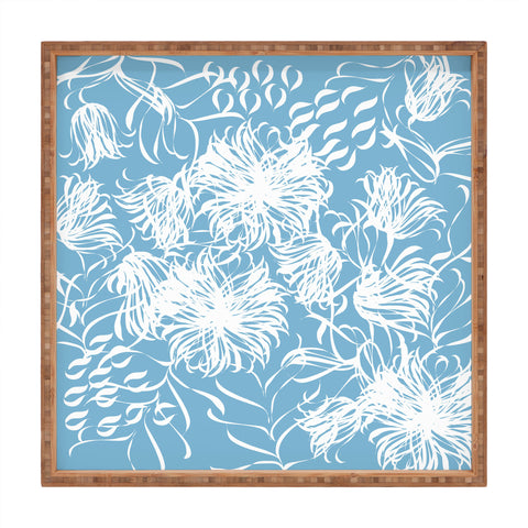 Vy La Cool Breezy Blue Square Tray