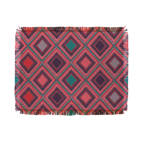 Vy La Eastern Diamond Throw Blanket