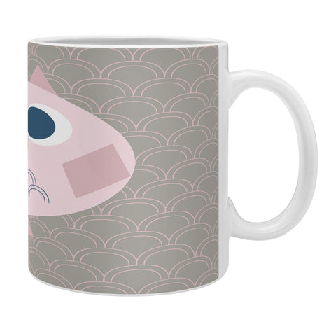 Vy La Geo Owl Solo Pink Coffee Mug