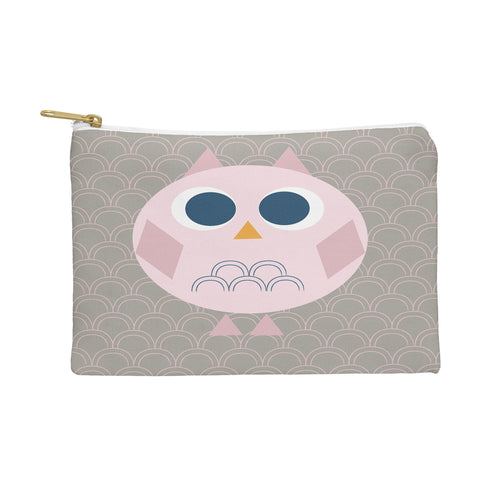 Vy La Geo Owl Solo Pink Pouch