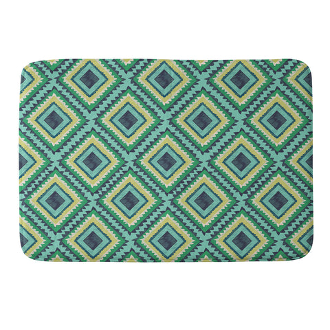 Vy La Island Diamond Memory Foam Bath Mat