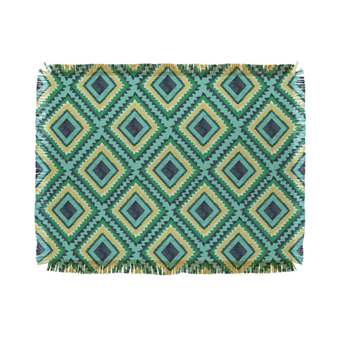 Vy La Island Diamond Throw Blanket