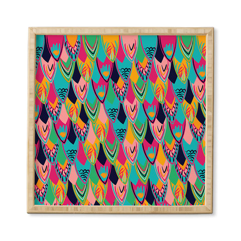 Vy La Love Birds 1 Framed Wall Art