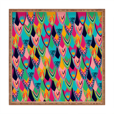 Vy La Love Birds 1 Square Tray