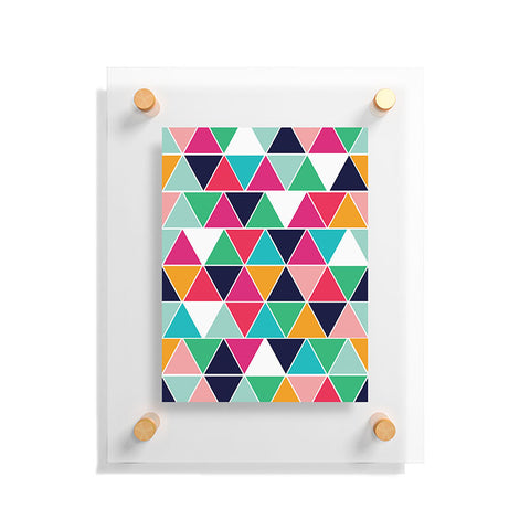 Vy La Love Triangle Floating Acrylic Print