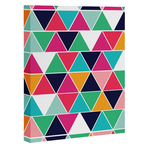 Vy La Love Triangle Art Canvas