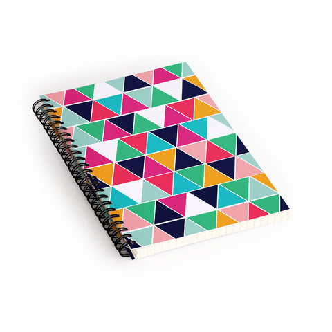 Vy La Love Triangle Spiral Notebook