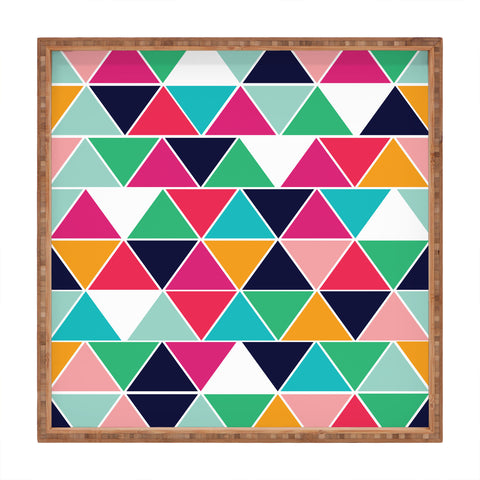 Vy La Love Triangle Square Tray