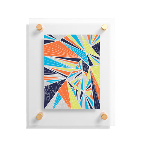 Vy La Tech It Out Retro Floating Acrylic Print